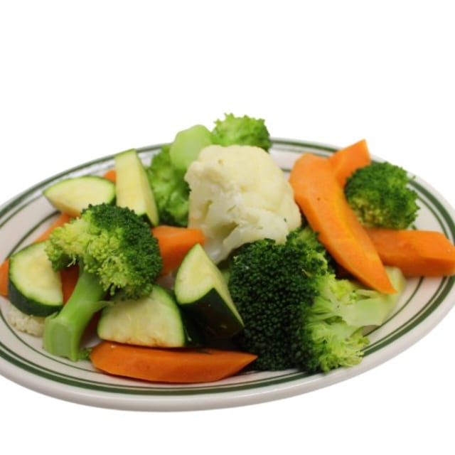 Steamed Veggies.