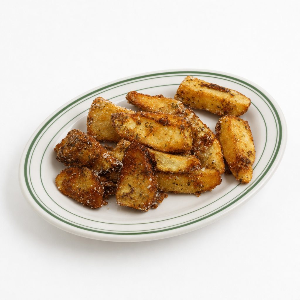 Crispy Potatoes.