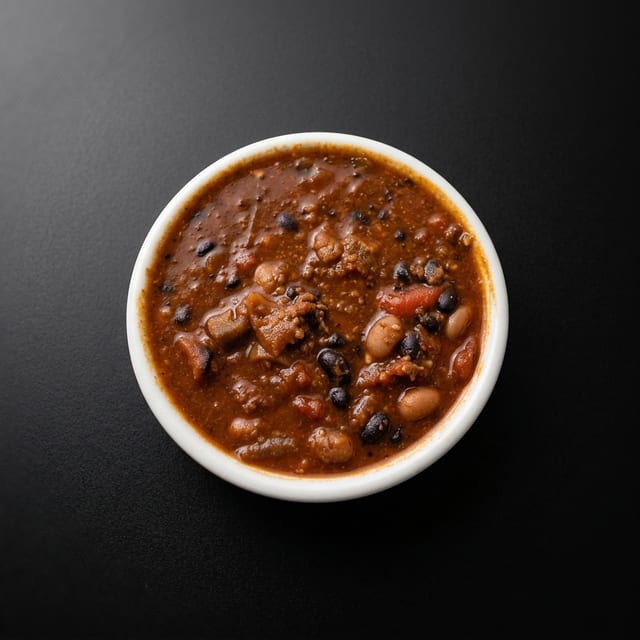 Homemade Chili Soup.