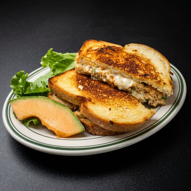 Shrimp & Crab Sandwich.
