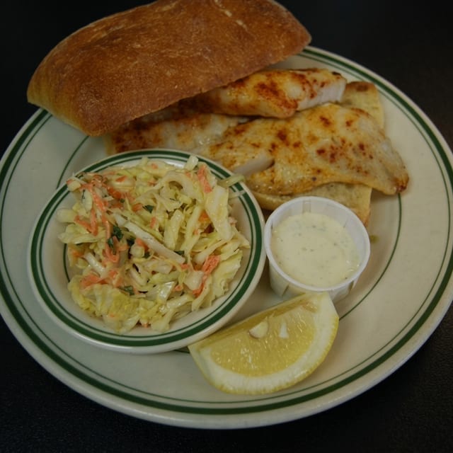 Cod Sandwich.