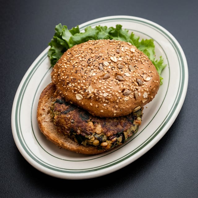 Grilled Veggie Burger.